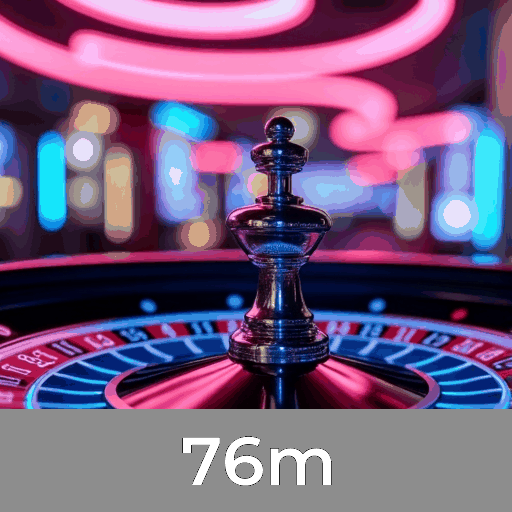 76m: Slots com Grandes Prêmios, Jogos de Mesa Estratégicos, e Dealer ao Vivo Imersivo